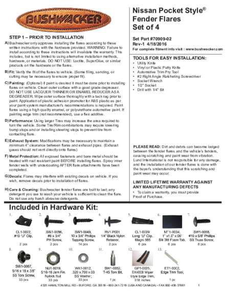 Installation Manual